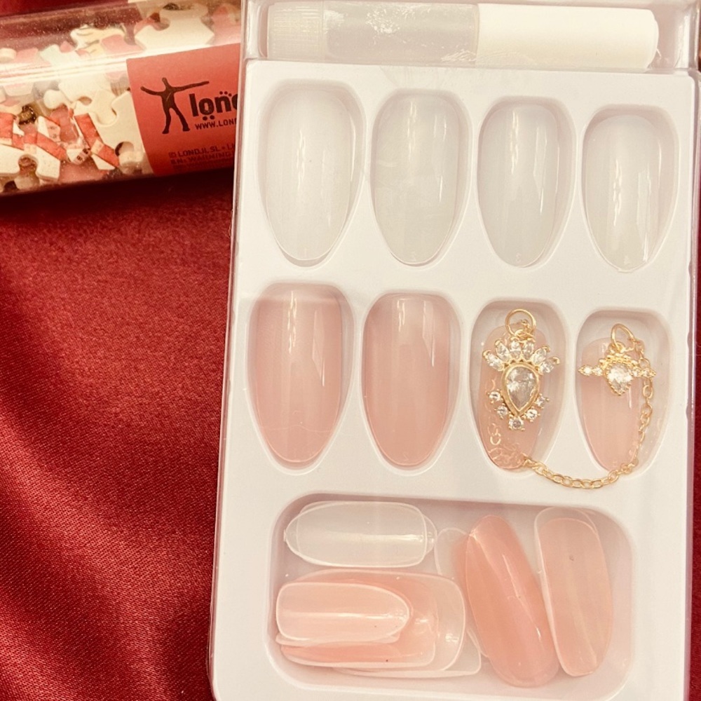 Pink Pudding Charm Press-on Nails - Picture 9 of 12